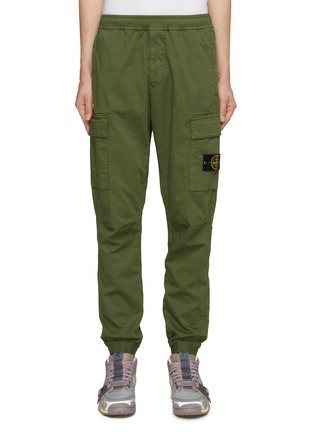 Main View - Click To Enlarge - STONE ISLAND - Stretch Cotton Blend Cargo Pants