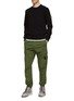 Figure View - Click To Enlarge - STONE ISLAND - Stretch Cotton Blend Cargo Pants
