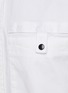  - STONE ISLAND - Contrast Button Cotton Blend Shirt Jacket