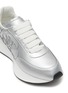 Detail View - Click To Enlarge - ALEXANDER MCQUEEN - ‘Sprint’ Metallic Low-Top Sneakers