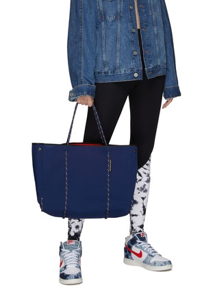 Figure View - Click To Enlarge - STATE OF ESCAPE - ‘ESCAPE' NEOPRENE CARRY ALL TOTE