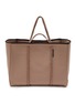 Main View - Click To Enlarge - STATE OF ESCAPE - ‘ODYSSEY‘ OVERSIZED NEOPRENE TOTE BAG