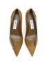 Detail View - Click To Enlarge - JIMMY CHOO - ‘75 CASS’ SUEDE LEATHER PUMPS