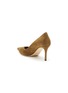  - JIMMY CHOO - ‘75 CASS’ SUEDE LEATHER PUMPS
