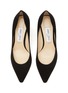 Detail View - Click To Enlarge - JIMMY CHOO - ‘Romy’ Suede Point Toe Pumps