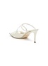  - JIMMY CHOO - ‘75 ANISE' PATENT LEATHER SANDALS