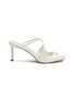 JIMMY CHOO - ‘75 ANISE' PATENT LEATHER SANDALS