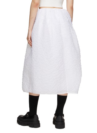Back View - Click To Enlarge - CECILIE BAHNSEN - VOLUMINOUS ASYMETRICAL SKIRT