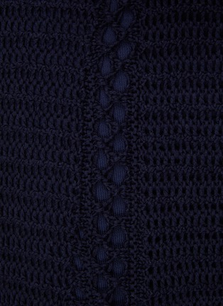  - VINCE - Godet Organic Cotton Crochet Skirt