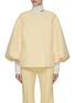 Main View - Click To Enlarge - JIL SANDER - CURVED WRAP BALLOON SLEEVE DOUBLE FACED JACKET