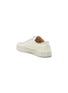  - ACNE STUDIOS - FLAT LOW TOP LACELESS RAINBOW CANVAS SNEAKERS