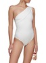 Figure View - Click To Enlarge - HAIGHT - ‘MARIA’ ONE SHOULDER CREPE SWIMSUIT
