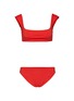 Main View - Click To Enlarge - HAIGHT - ‘BRIGHTTE’ THICK STRAP SWIMSUIT TOP & LOW WAIST SWIMSUIT BOTTOM