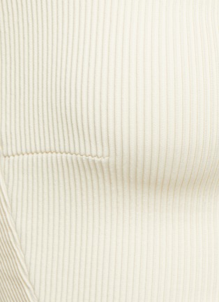  - HAIGHT - ONE SHOULDER CUTOUT DETAIL RIBBED SWIMSUIT