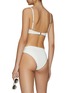 Back View - Click To Enlarge - HAIGHT - ‘Monica’ Non-Wired Panelled Swimsuit Top & ‘Mah’ High Waist Swimsuit Bottom