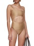 Figure View - Click To Enlarge - HAIGHT - ONE SHOULDER CUTOUT DETAIL SWIMSUIT