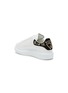  - ALEXANDER MCQUEEN - ‘Larry’ Grafitti Embroidery Leather Oversized Sneakers