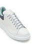 ALEXANDER MCQUEEN - ‘Larry’ Detachable Suede Heel Tab Leather Oversized Sneakers