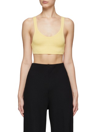 Main View - Click To Enlarge - AERON - ‘JOAN’ KNIT BRALETTE
