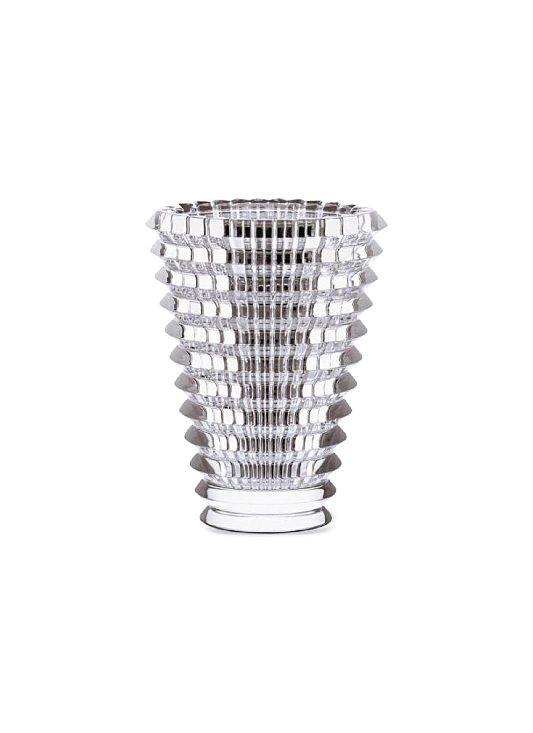 BACCARAT SMALL EYE VASE - CLEAR