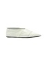 Main View - Click To Enlarge - JIL SANDER - Leather Point Toe Ballerina Flats