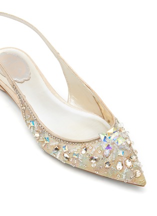 Detail View - Click To Enlarge - RENÉ CAOVILLA - ‘CINDERELLA’ FLAT SKIMMER SHOES