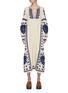 Main View - Click To Enlarge - SEA NEW YORK - ‘HOLLY’ SOUTACHE V-NECK MAXI DRESS