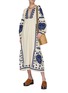 Figure View - Click To Enlarge - SEA NEW YORK - ‘HOLLY’ SOUTACHE V-NECK MAXI DRESS