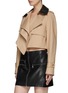 Detail View - Click To Enlarge - HELMUT LANG - CROPPED TRENCH JACKET