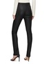 Back View - Click To Enlarge - HELMUT LANG - ZIPPER LEATHER SKINNY PANTS