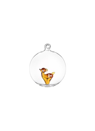 Main View - Click To Enlarge - ICHENDORF MILANO - Lonely Fawn Glass Bauble
