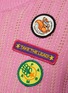 - CORMIO - Badge Ribbed Silk Blend Knit Turtleneck Top