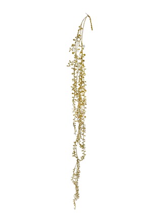 Main View - Click To Enlarge - SHISHI - BEADED GARLAND ORNAMENT — CLEAR/GOLD