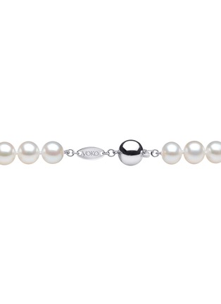 Detail View - Click To Enlarge - YOKO LONDON - Classic' Freshwater Pearl 18K White Gold Necklace
