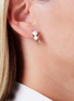 Detail View - Click To Enlarge - YOKO LONDON - Trend' Diamond Freshwater Pearl 18K Gold Earrings