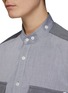 Detail View - Click To Enlarge - DION LEE - REVERSIBLE DESIGN FLAP CHEST POCKET DETAIL BUTTON UP SHIRT