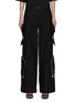 Main View - Click To Enlarge - DION LEE - WIDE LEG MULTI POCKET CARGO PANTS