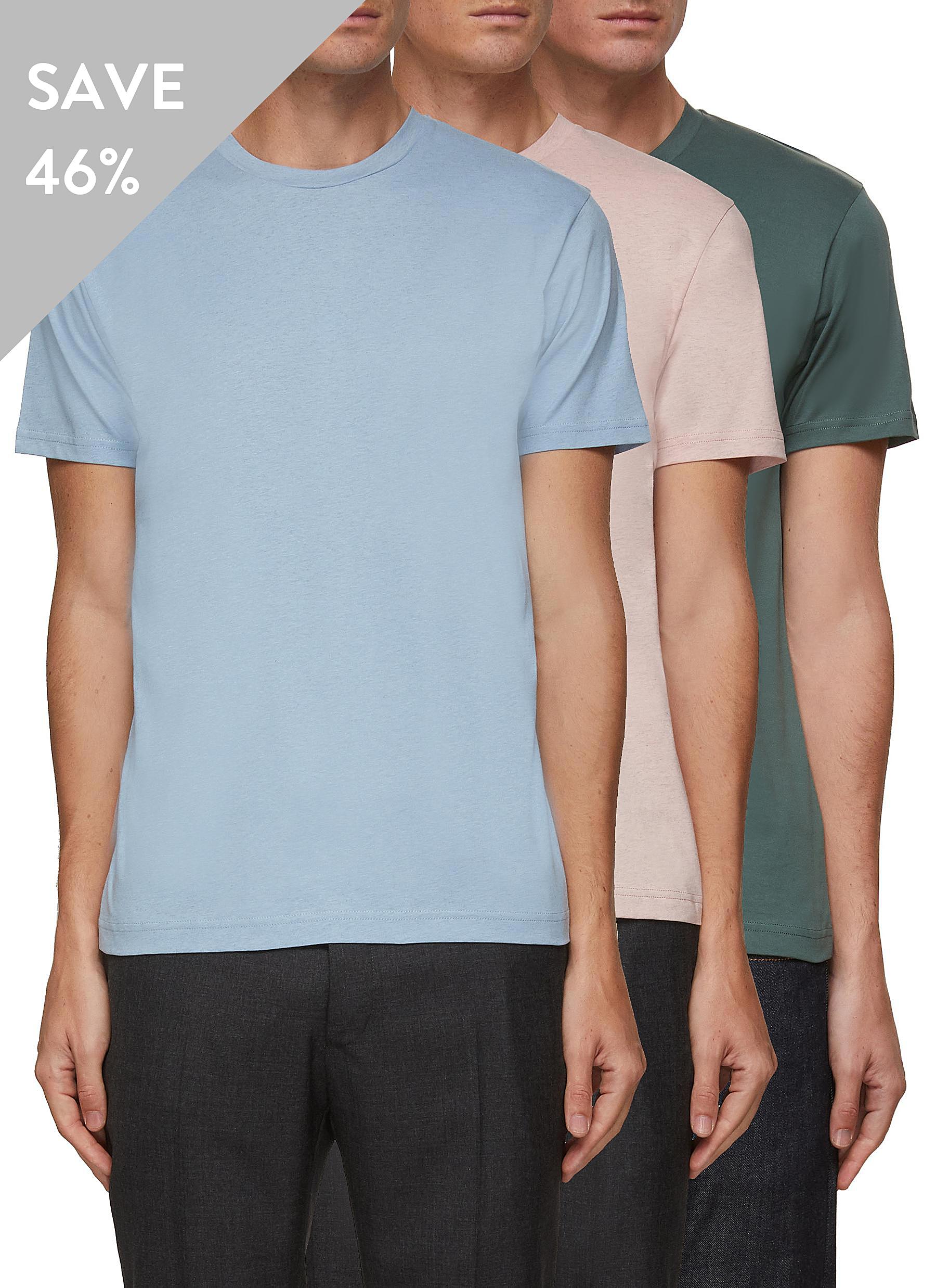 SUNSPEL TRIO SETRIVIERA COTTON T-SHIRTS 