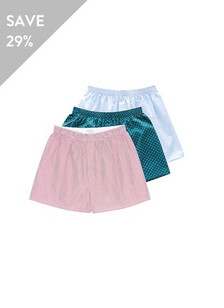 Main View - Click To Enlarge - LANE CRAWFORD - SUNSPEL TRIO SET<br>BOXER SHORTS