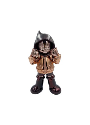 Main View - Click To Enlarge - TOYQUBE - ASTRO BOY HOODIE CHOCOLATE — ROSE GOLD