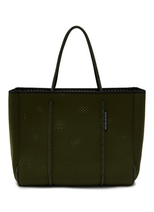 Main View - Click To Enlarge - STATE OF ESCAPE - ‘FLYING SOLO’ CARRYALL NEOPRENE TOTE BAG