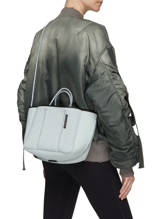 Front View - Click To Enlarge - STATE OF ESCAPE - Petite 'Escape' Neoprene Tote Bag