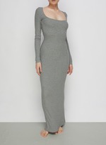 slim fit dress slacks Grey skims dress – OKEA main image 0