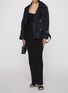 Back View - Click To Enlarge - SKIMS - ‘Soft Lounge’ Long Sleeve Dress
