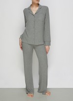 【関税込み】SKIMS グレー Soft Lounge スリープ パジャマセット SOFT LOUNGE SLEEP SET | HEATHER GREY