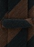 Detail View - Click To Enlarge - STEFANOBIGI MILANO - Colourblock Herringbone Wool Tie