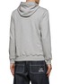 Back View - Click To Enlarge - COMME DES GARÇONS SHIRT - INVADER PRINT CLASSIC FIT DRAWSTRING HOODIE