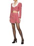Figure View - Click To Enlarge - ALESSANDRA RICH - MIKADO COLLAR CROPPED TWEED BOUCLÉ BLAZER