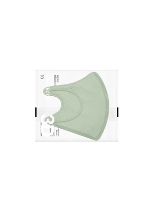  - PROTECTOR DAILY - LARGE 3D FACE MASK PACK OF 30 - SOFT BLUE & GREY GREEN