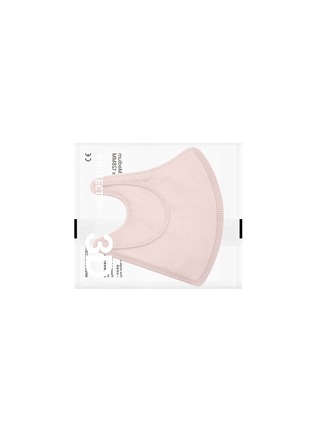 Detail View - Click To Enlarge - PROTECTOR DAILY - MEDIUM 3D FACE MASK PACK OF 30 - SOFT BEIGE & SOFT PINK